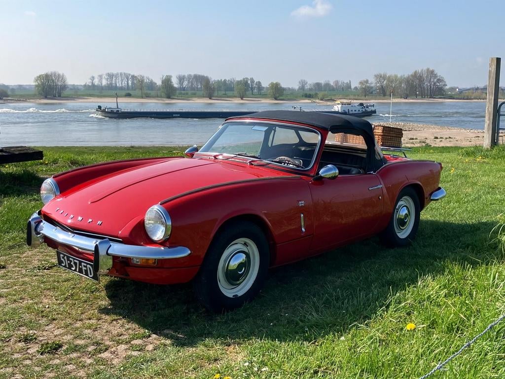 Triumph Spitfire 1.3 MK III 1968 gerestaureerd Origineel NL, foto 3