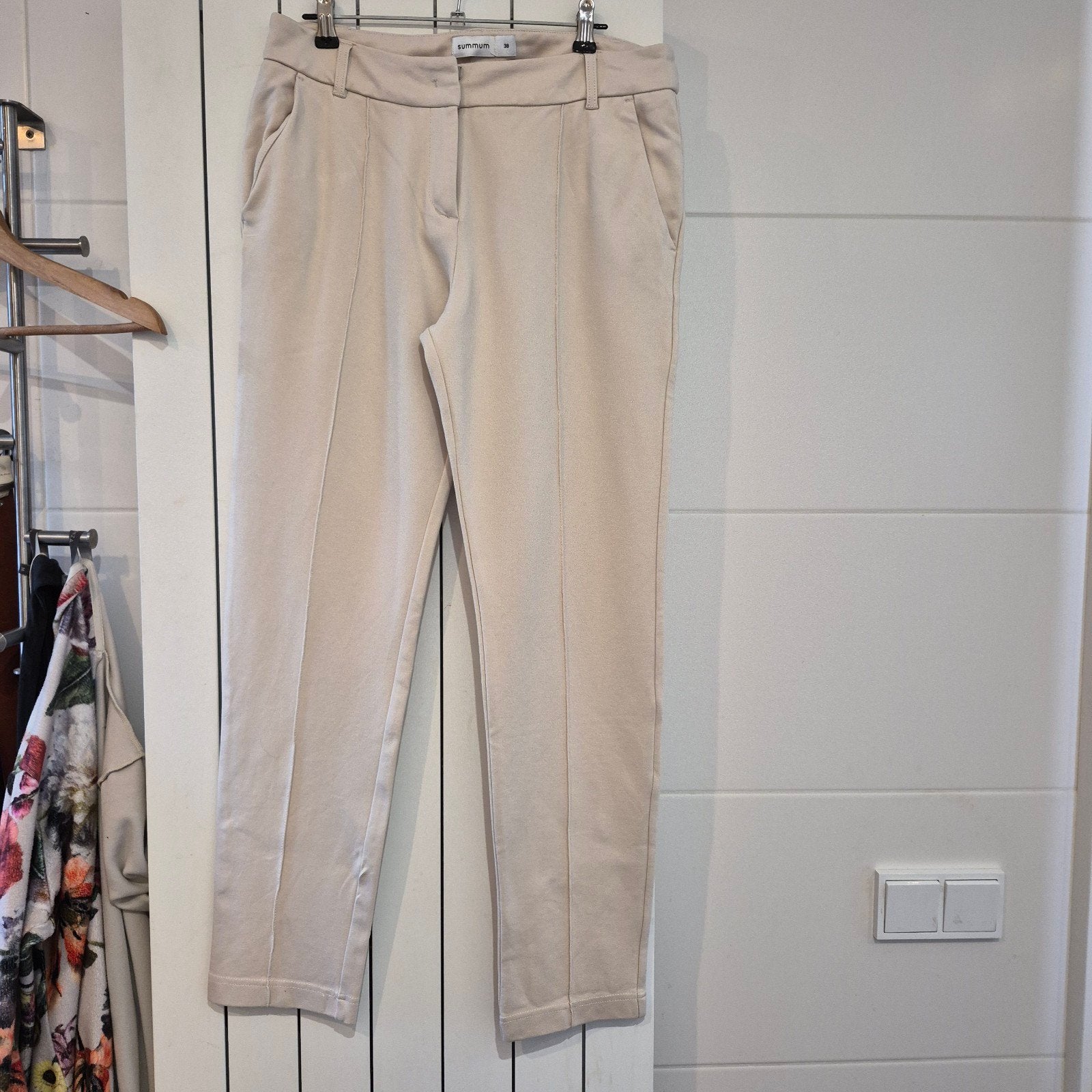 Summum broek stretch maat 38, Maat 38/40 (M), Zwart, Ophalen of Verzenden, Zo goed als nieuw