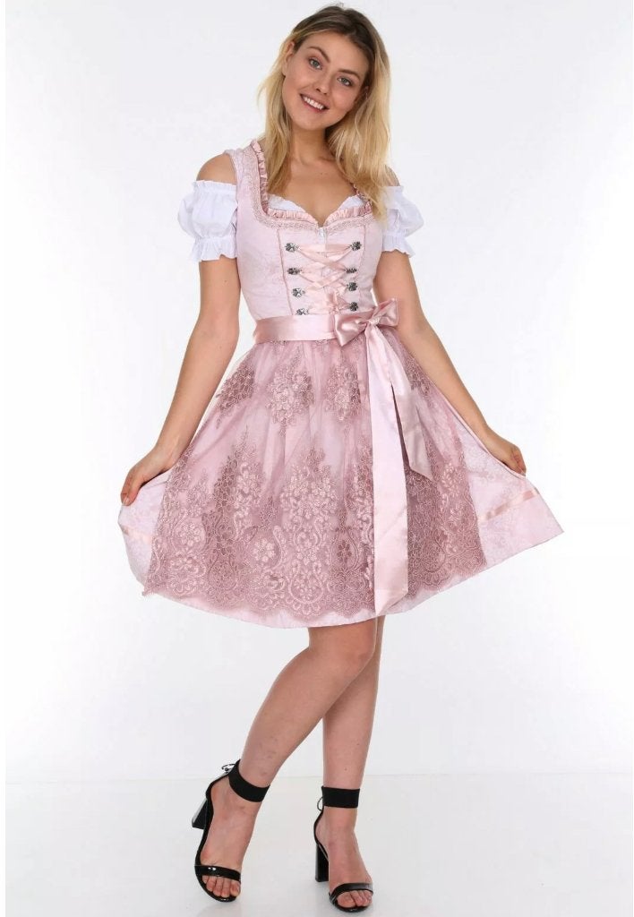 3-delige dirndl maat 34, 36, 38, 40, 42, 44, 46, 48, 50 & 52, Ophalen of Verzenden, Nieuw, Maat 46/48 (XL) of groter, Carnaval