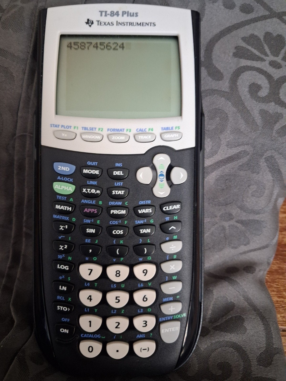 texas ti-84 rekenmachine, Ophalen of Verzenden, Grafische rekenmachine, Zo goed als nieuw