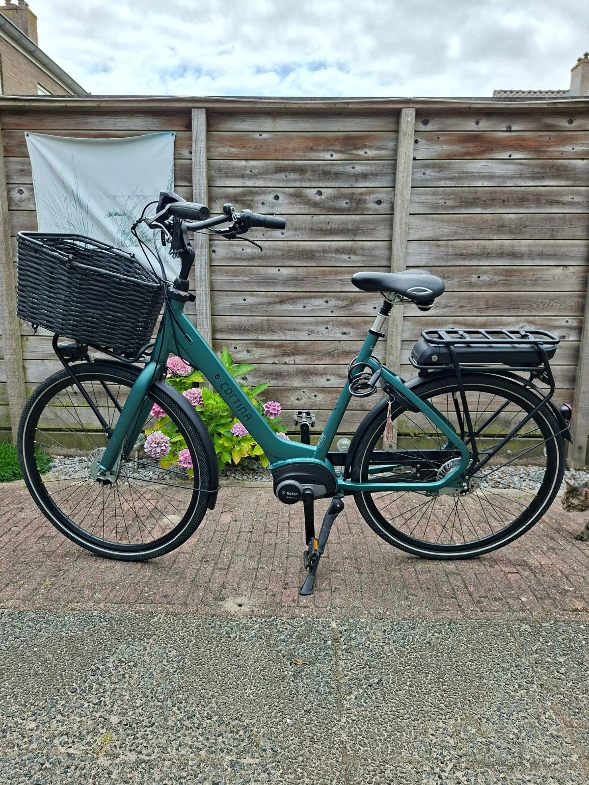 Cortina E-Common E-Bike (2021) | Bosch | 400Wh | Topstaat, Ophalen, Zo goed als nieuw, Cortina, 59 cm of meer