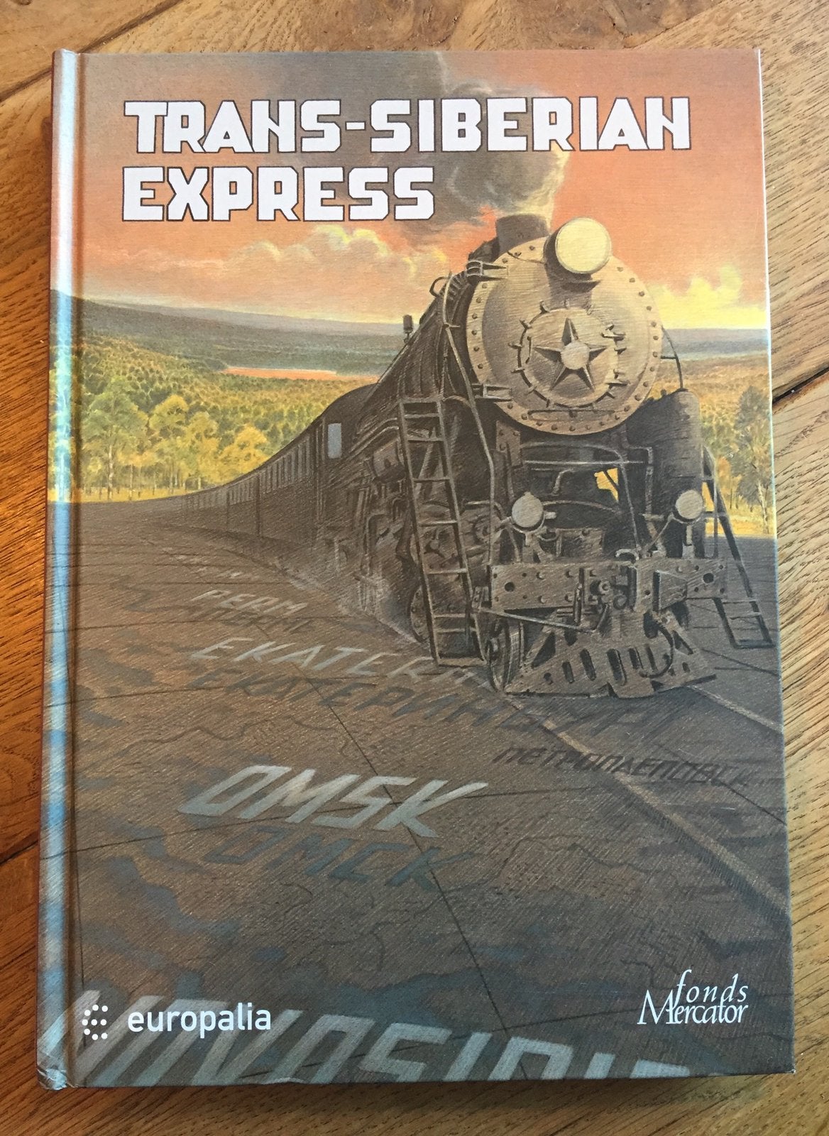 Reisboek Trans-Siberian Express Transsiberië Express foto’s, Boeken, Ophalen of Verzenden, Zo goed als nieuw, Europa