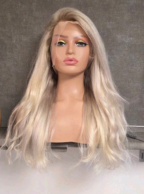 full lace wig echt haar, Ophalen of Verzenden, Nieuw, Pruik of Haarverlenging
