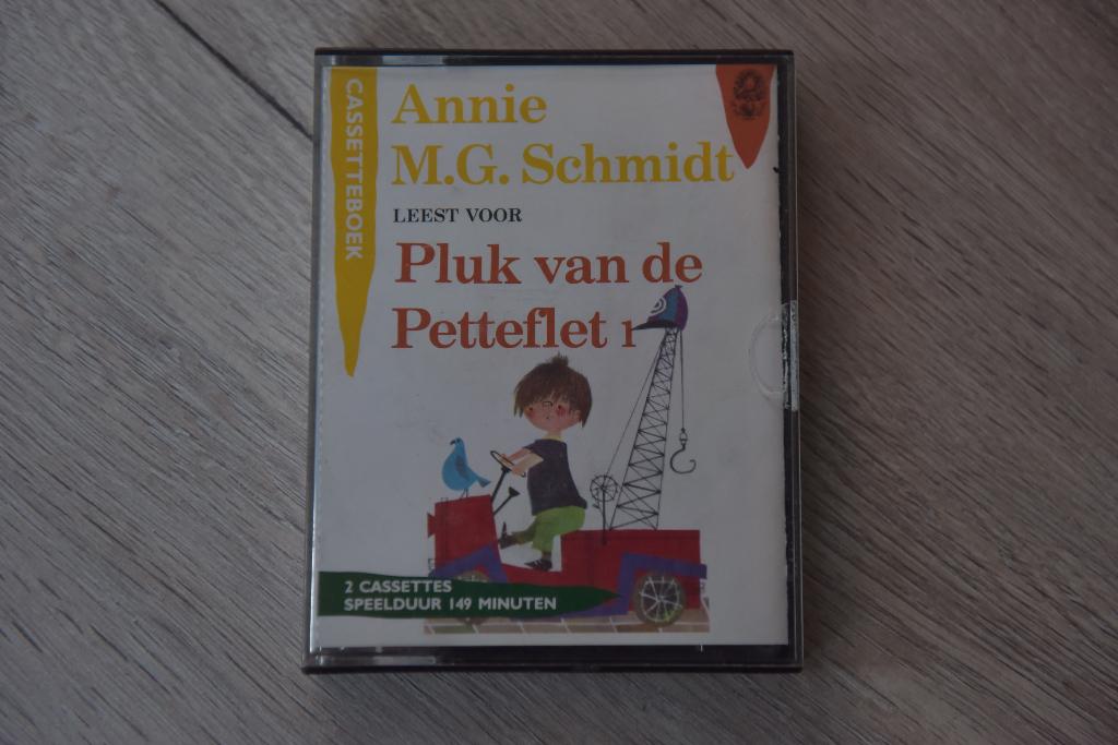 MC = PLUK VAN DE PETTEFLET 1 - ANNIE MG SCHMIDT LEEST voor, Cd's en Dvd's, Cassettebandjes, Kinderen en Jeugd, Zo goed als nieuw