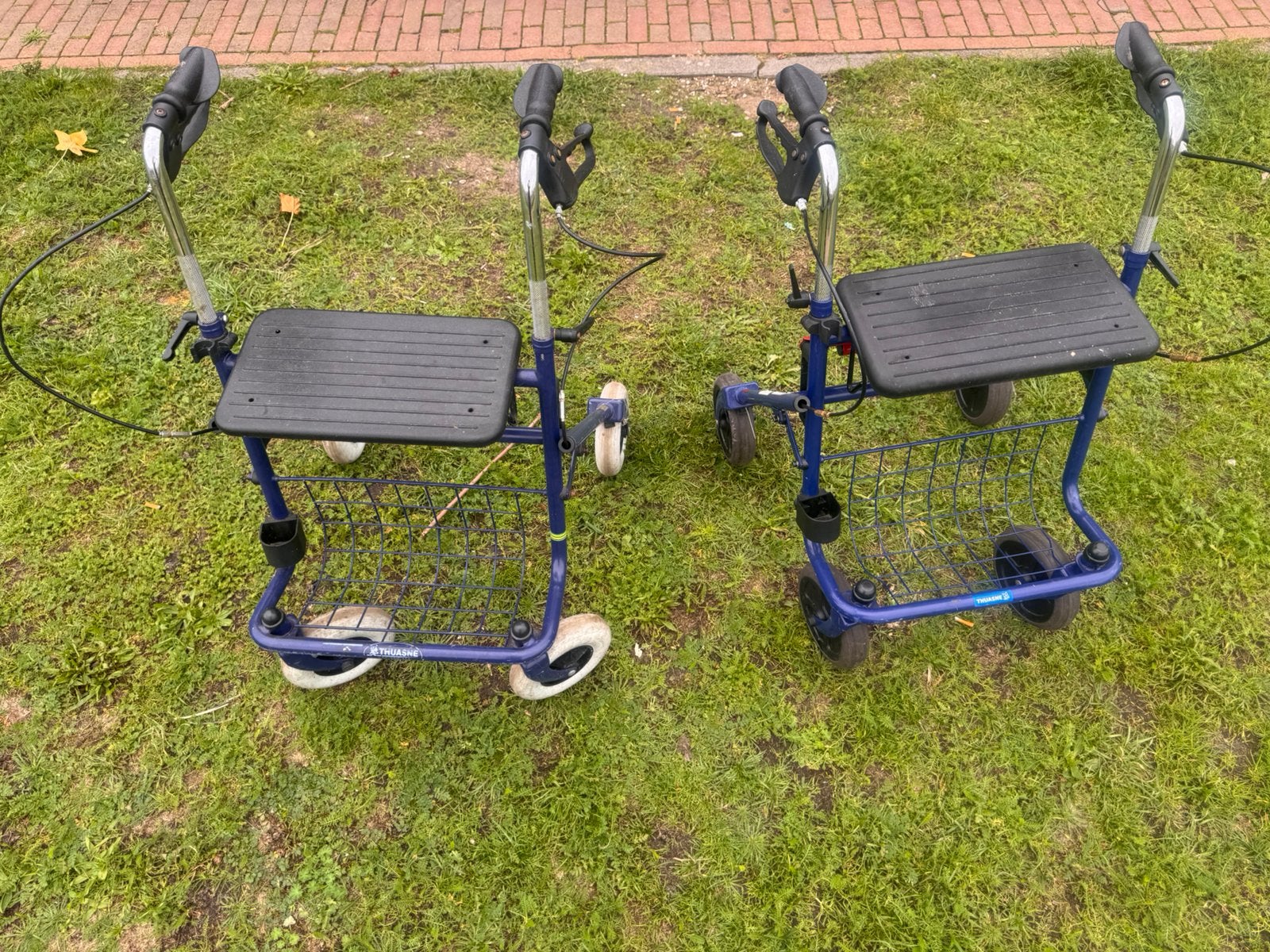 Rollator 2 stuks, Diversen, Ophalen, Opvouwbaar, Gebruikt