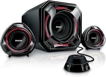 Philips SPA 5300/10 2.1 multimedia-luidsprekersysteem 100W, Ophalen, Zo goed als nieuw, Audiokanaal 2.1