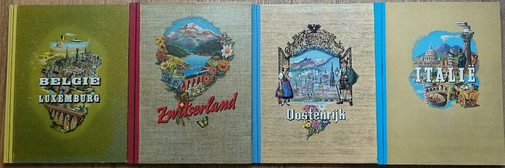 Douwe Egberts België Luxemburg Zwitserland Oostenrijk Italië, Ophalen of Verzenden, Gelezen, Piet Bakker, Plaatjesalbum