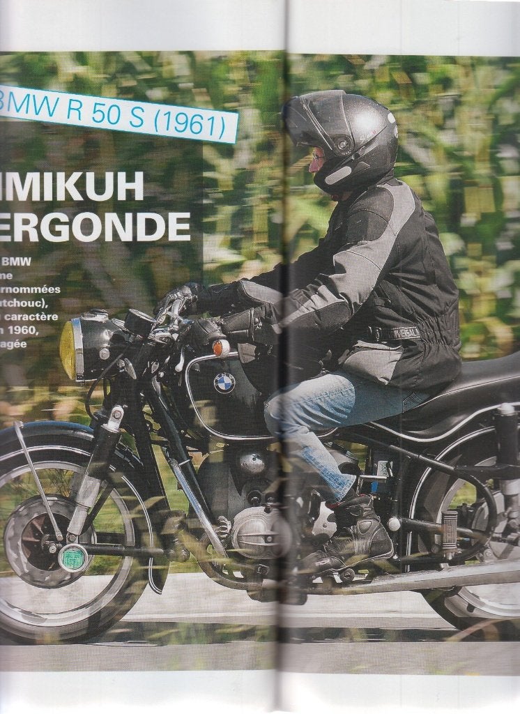 Motorcycle BMW R 50S classic bike, Verzenden, Gelezen