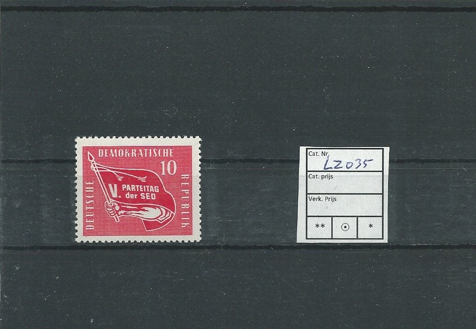 DDR 1958, Michel 633, Postfris., Verzenden, DDR, Postfris