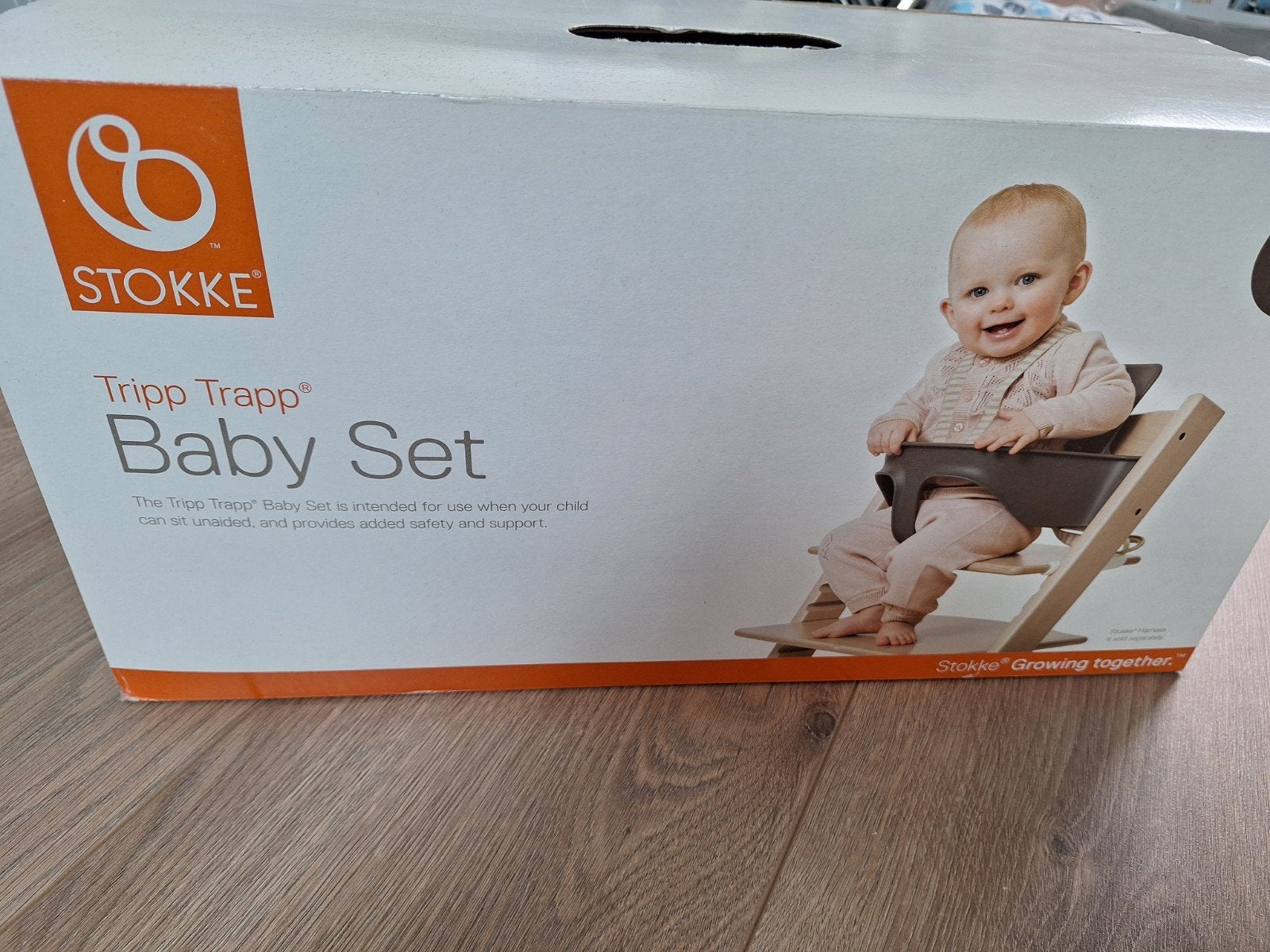 Stokke Tripp Trapp Baby Set - Grijs, Ophalen of Verzenden, Gebruikt, Overige typen