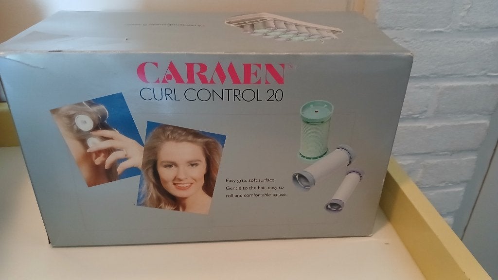 Carmen Curl Control 20 - Krulset met 20 rollers, Ophalen of Verzenden, Zo goed als nieuw, Krultang of Stijltang