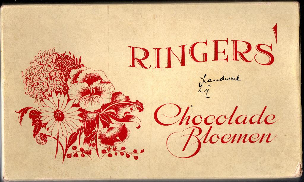 RINGERS - Chocolade Bloemen - Doos - Karton, Verzenden, Gebruikt, Verpakking
