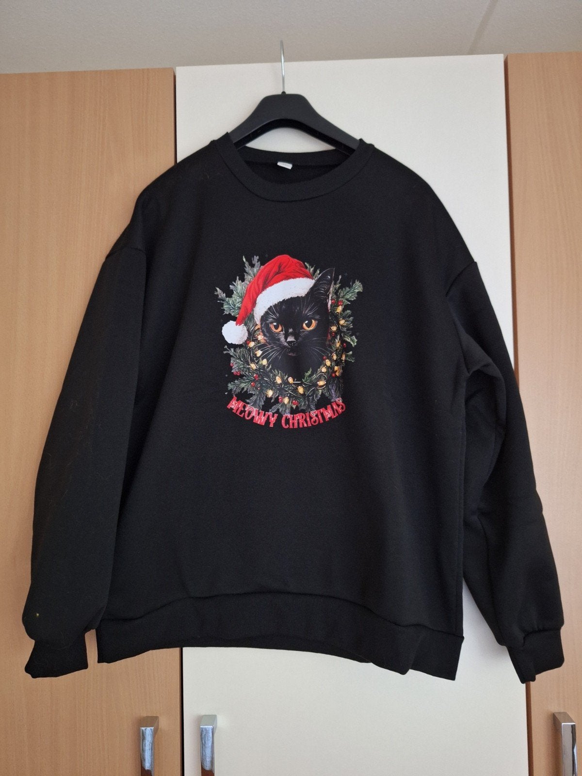 foute kerstsweater,  maat XL,  zwart, Ophalen of Verzenden, Zo goed als nieuw, Maat 42/44 (L), Zwart
