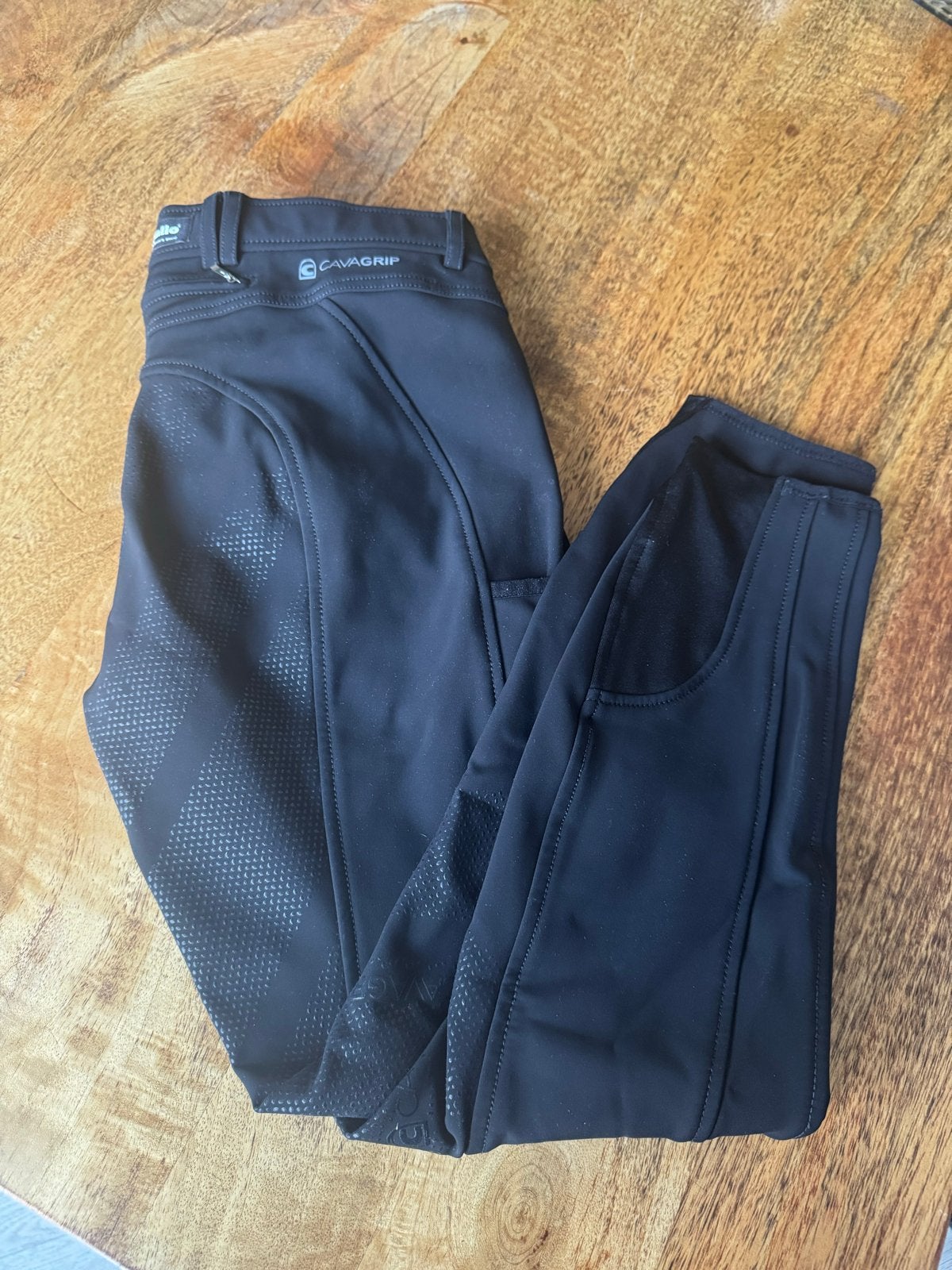 Cavallo Carole Grip S Paardrijbroek - Zwart - Maat 40, Ophalen, Zo goed als nieuw, Dressuur