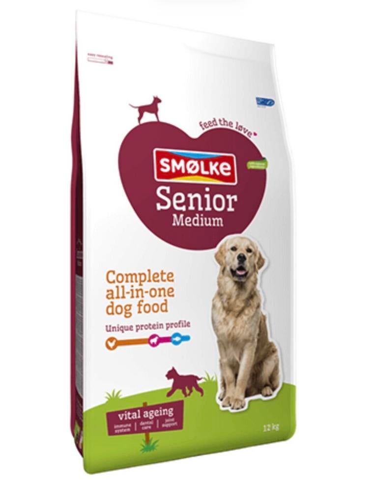 Smolke Senior medium, 1,75 zak, Dieren en Toebehoren, Ophalen, Hond