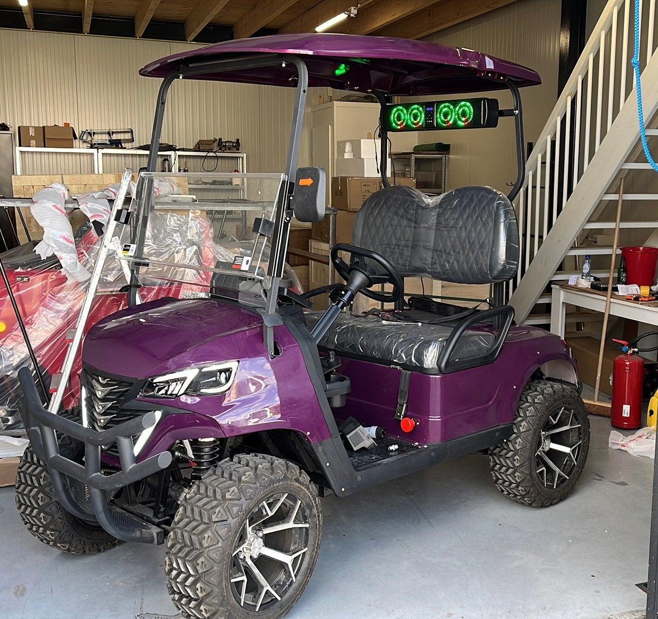 Luxe Golfbuggy -, Sport en Fitness, Ophalen of Verzenden, Golfkar