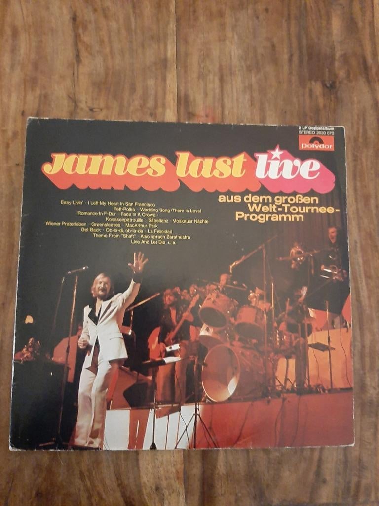 James Last Live LP, Ophalen of Verzenden, Gebruikt, 12 inch, Overige soorten