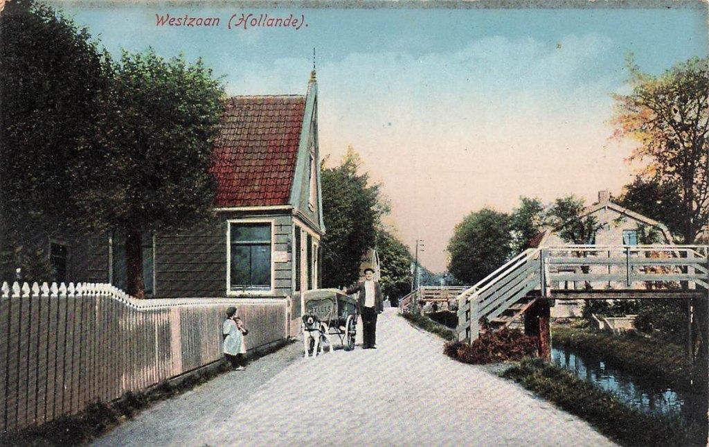 703-404-021 Westzaan (Hollande), Verzamelen, Verzenden, Voor 1920, Noord-Holland
