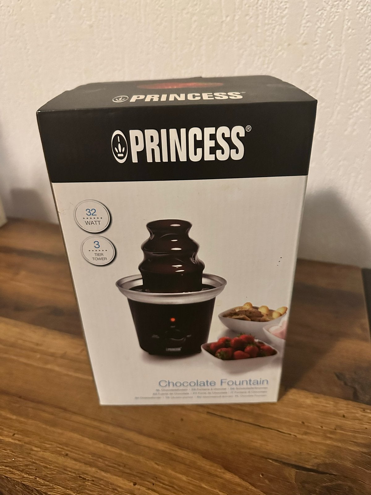 Princess 292994 Chocoladefontein, Witgoed en Apparatuur, Fonduesets, Ophalen, Zo goed als nieuw, Elektrisch, Fondueset