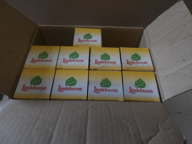Lindeboom bier glazenset (nr.1)  9 stuks, Ophalen of Verzenden, Nieuw, Glas of Glazen, Overige merken
