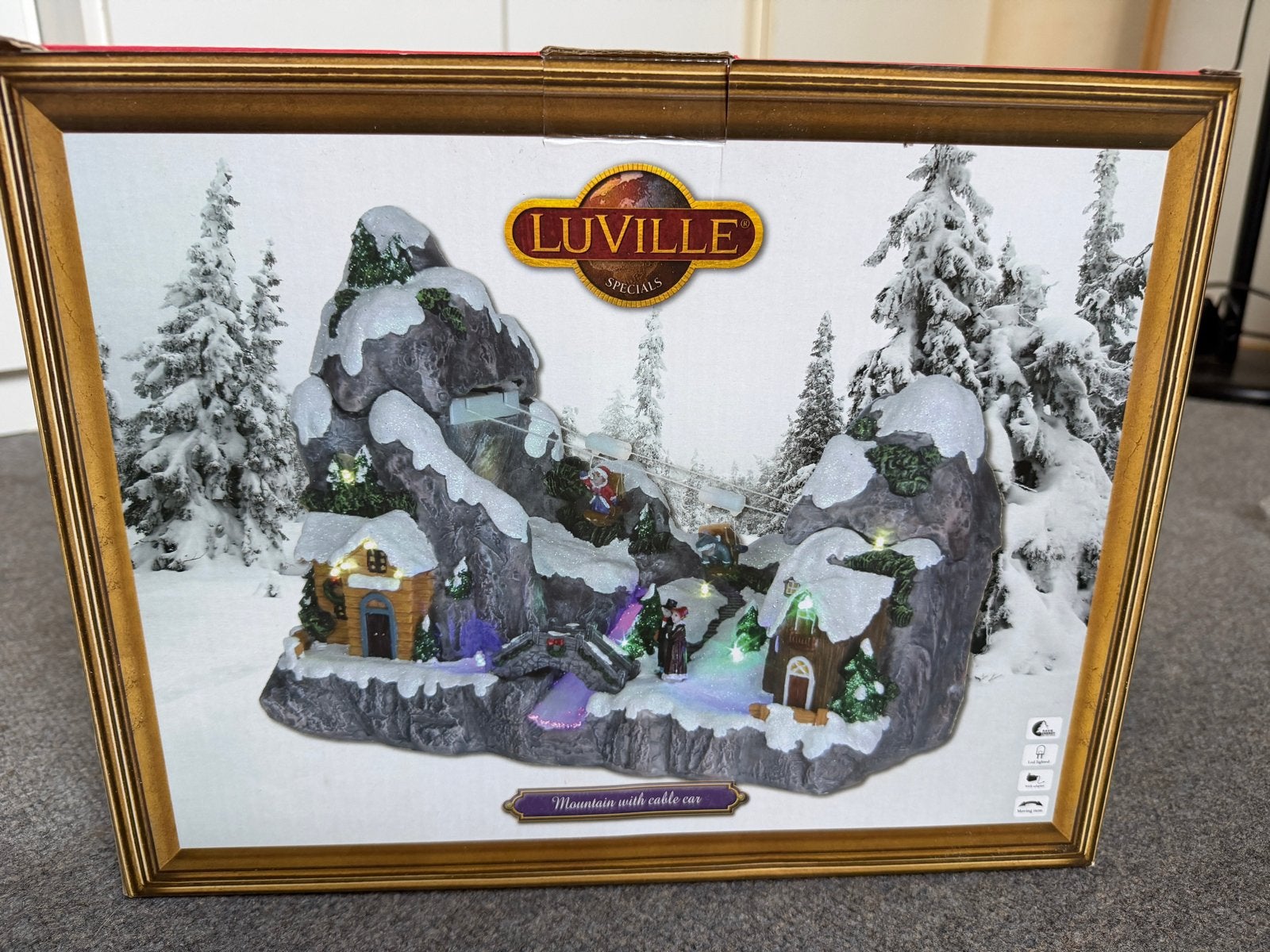Luville - berg en kabelbaan kerstdorp, Ophalen of Verzenden