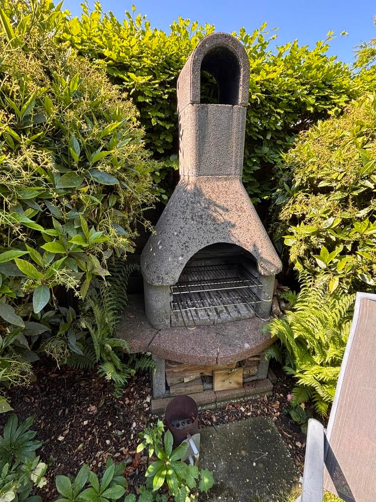 BBQ stenen + brikettenstarter gratis ophalen., Tuin en Terras, Tuinhaarden, Ophalen, Gebruikt