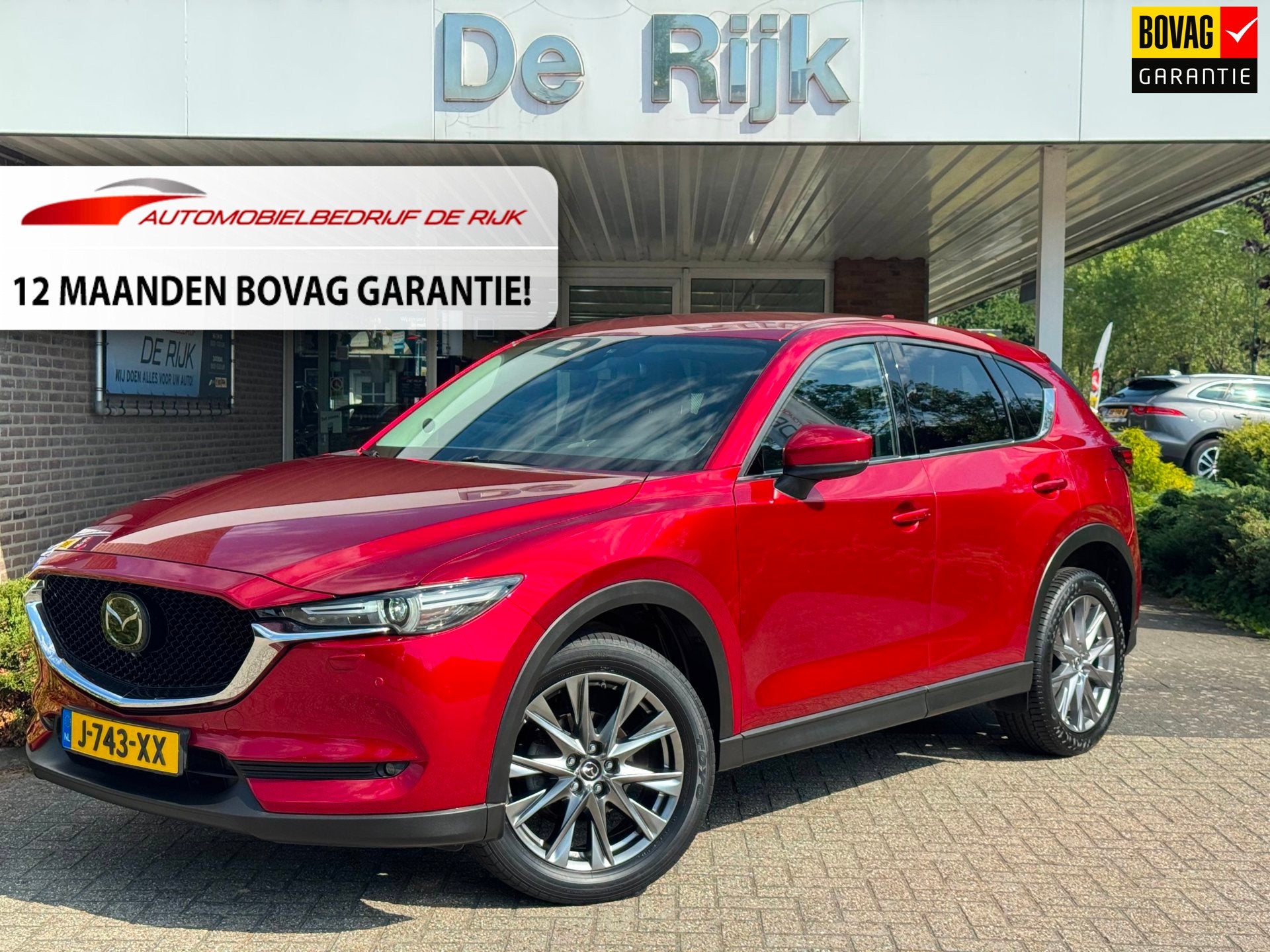 Mazda CX-5 2.0 SkyActiv-G 165 Luxury, Auto's, Mazda, Bedrijf, Te koop, CX-5, 360° camera, ABS, Adaptive Cruise Control, Airbags