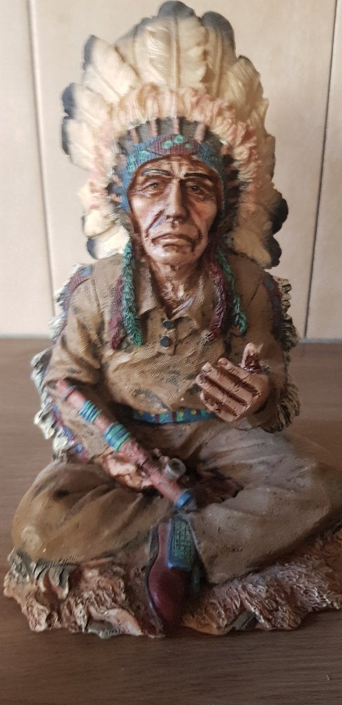 Indianen beeldjes, Ophalen, Zo goed als nieuw, Mens
