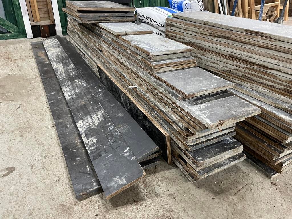 Partij betonplex, ideaal voor bekisting 18mm dik, Ophalen, Gebruikt, Betonplex, Minder dan 20 mm