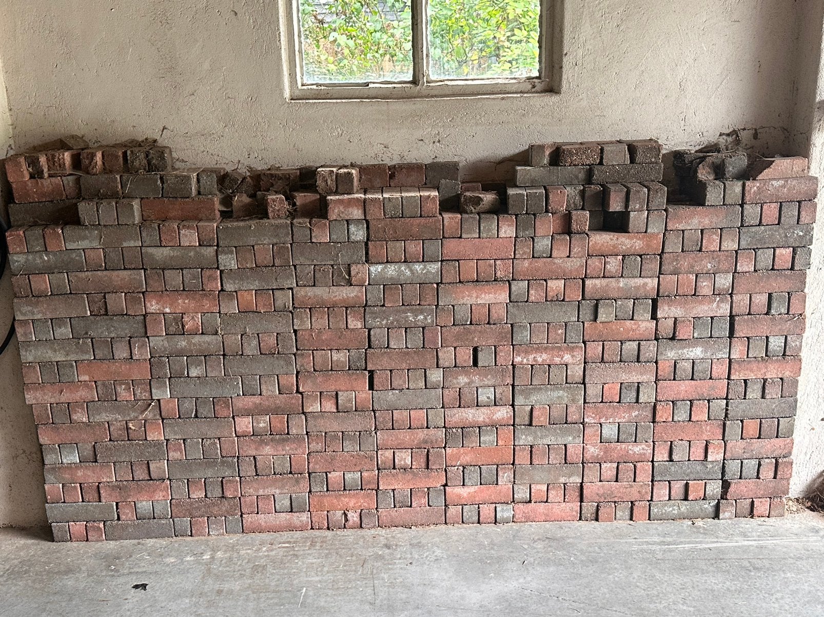 Klinkers GRATIS terras 7m2 ongeveer, Ophalen, Gebruikt, 5 tot 10 m², Klinkers