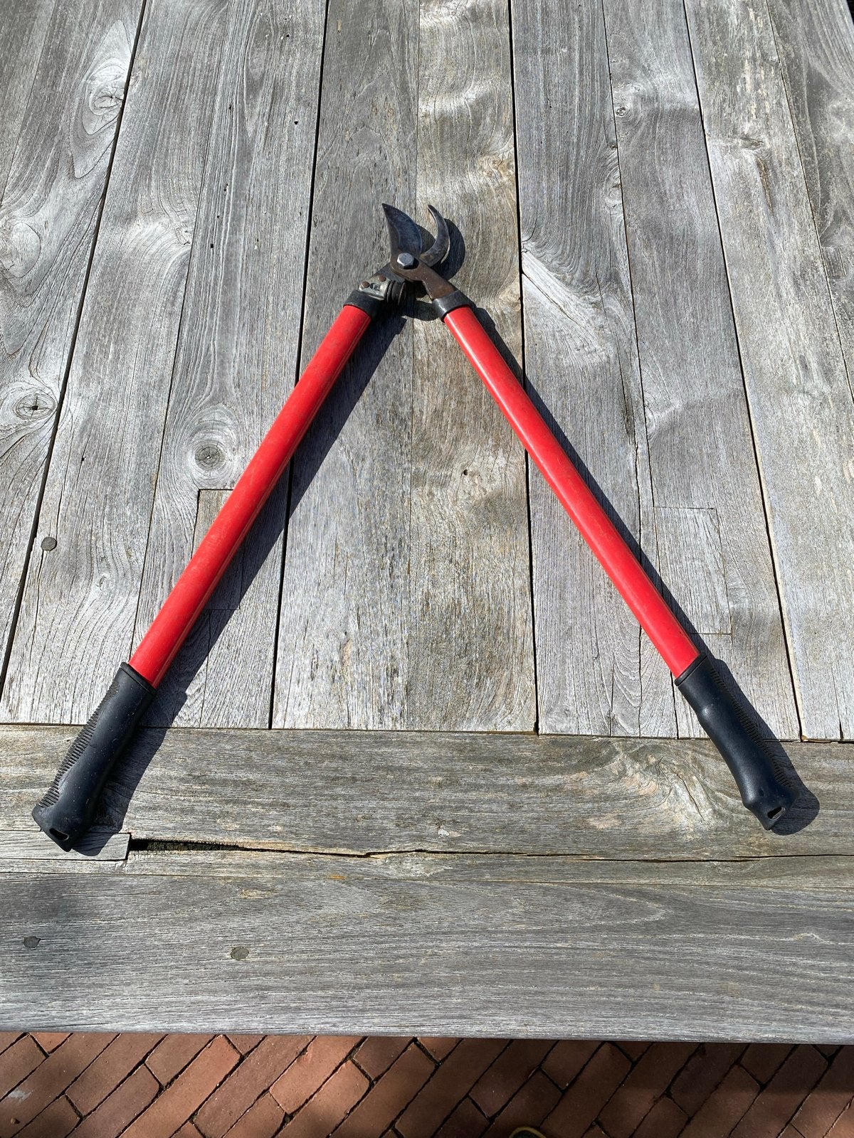 Tuingereedschap: Snoeischaar met lange steel, Ophalen of Verzenden, Gebruikt, 30 t/m 39 mm
