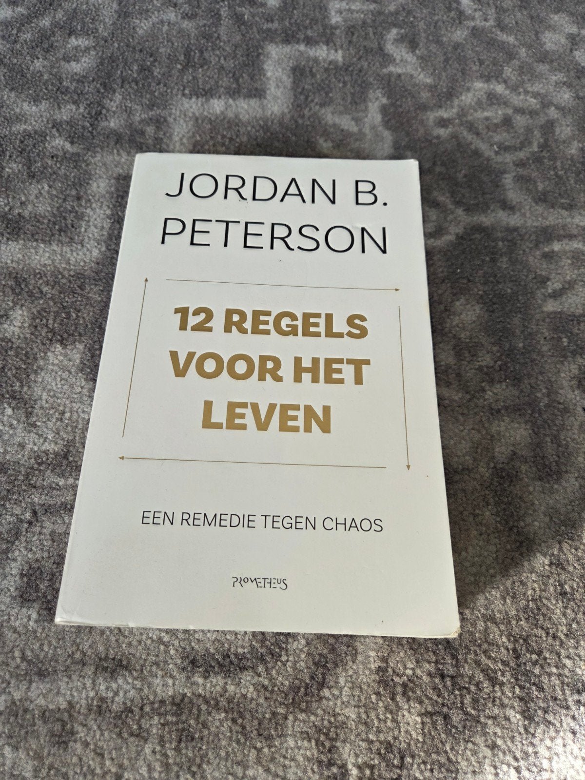 12 Regels voor het Leven - Jordan B. Peterson, Ophalen of Verzenden, Zo goed als nieuw, Overige onderwerpen, Jordan B. Peterson