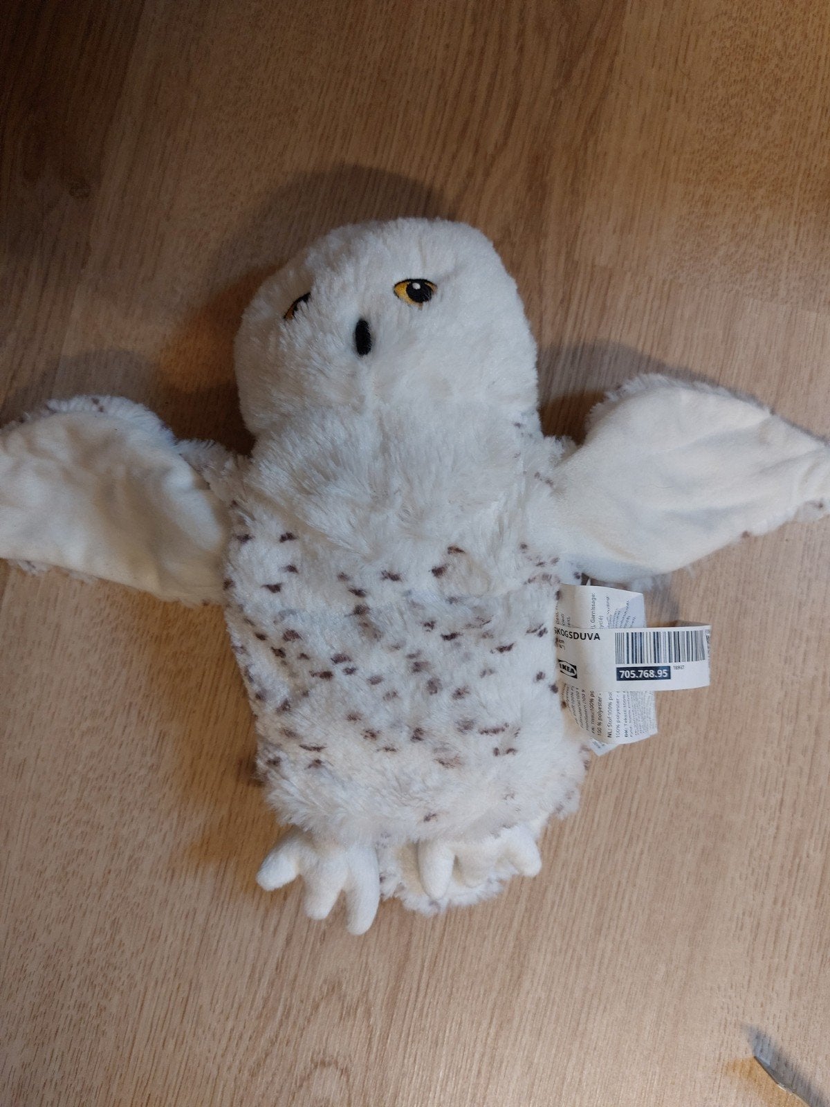 IKEA uil handpop skogsduva, Ophalen of Verzenden
