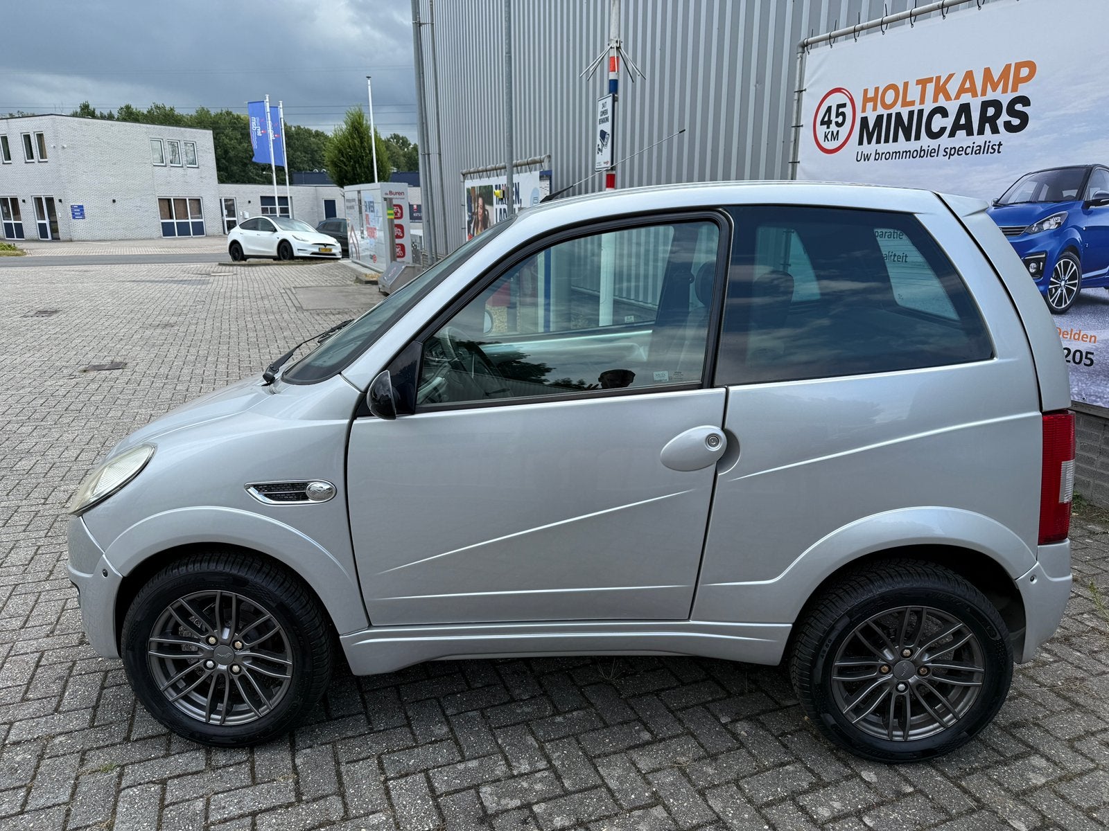 Ligier X-Too R Brommobiel 45KM / ZILVER / DCI / 2011 / SPORT, Ophalen, Holtkampminicars@gmail.com, Gebruikt, Ligier
