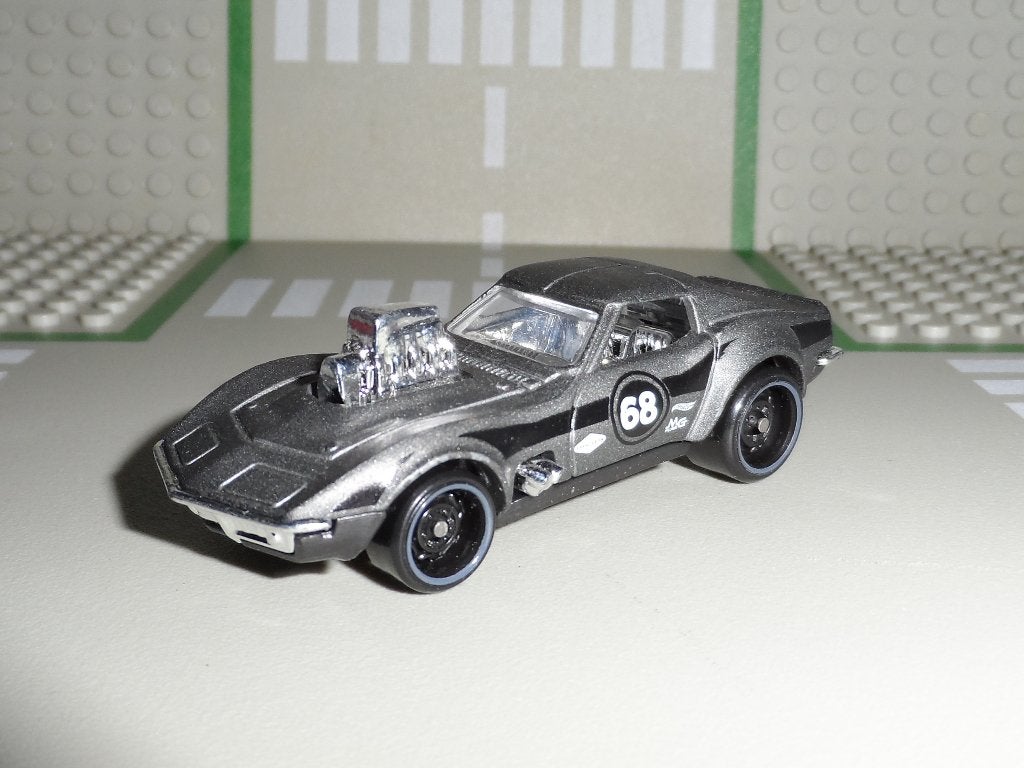 Hot Wheels - Gas Monkey '68 Corvette - 1:64, Ophalen of Verzenden, Zo goed als nieuw, Auto