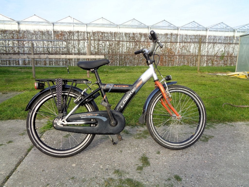 Loeki Slipstream kinderfiets voor jongen -32 frame /20 inch, Ophalen, Gebruikt, Loekie, Terugtraprem