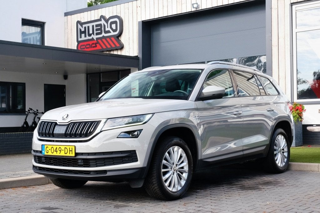 Skoda Kodiaq 1.5 TSI Bns. Ed. (bj 2019), Auto's, Skoda, 4 cilinders, 150 pk, Leder en Stof, Origineel Nederlands