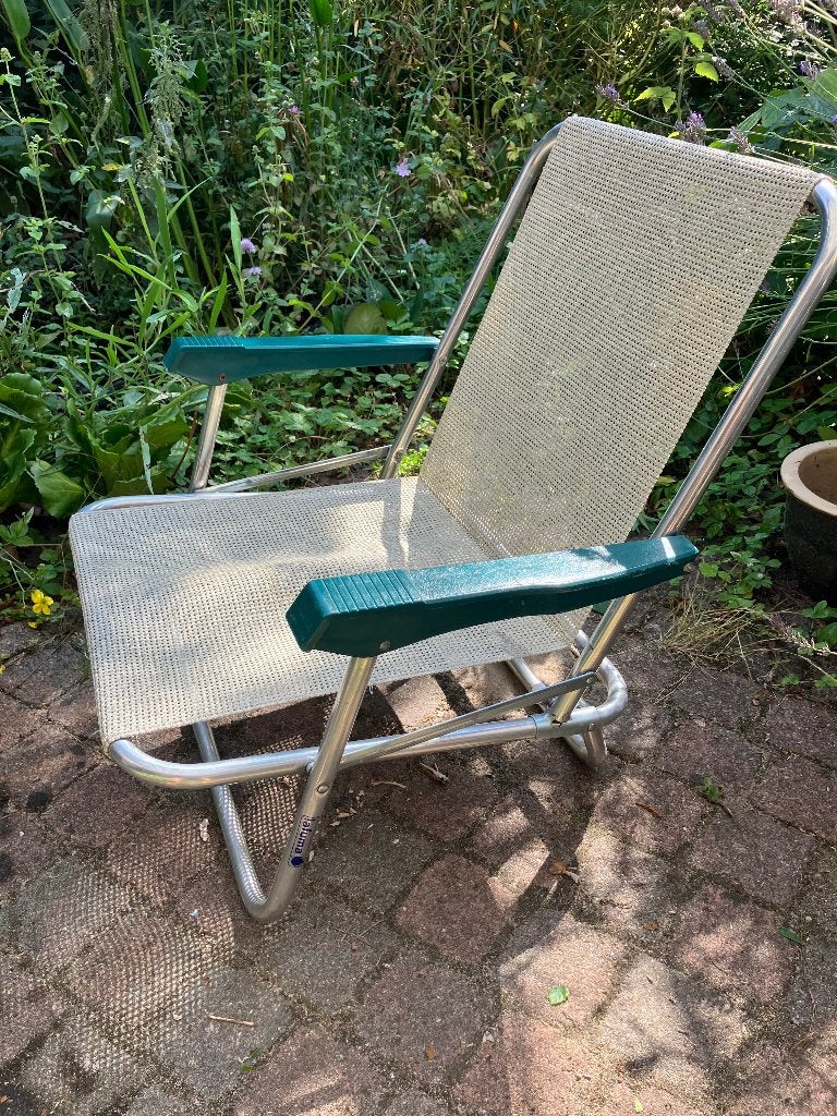 Lafuma inklapbaar stoeltje, Ophalen, Gebruikt
