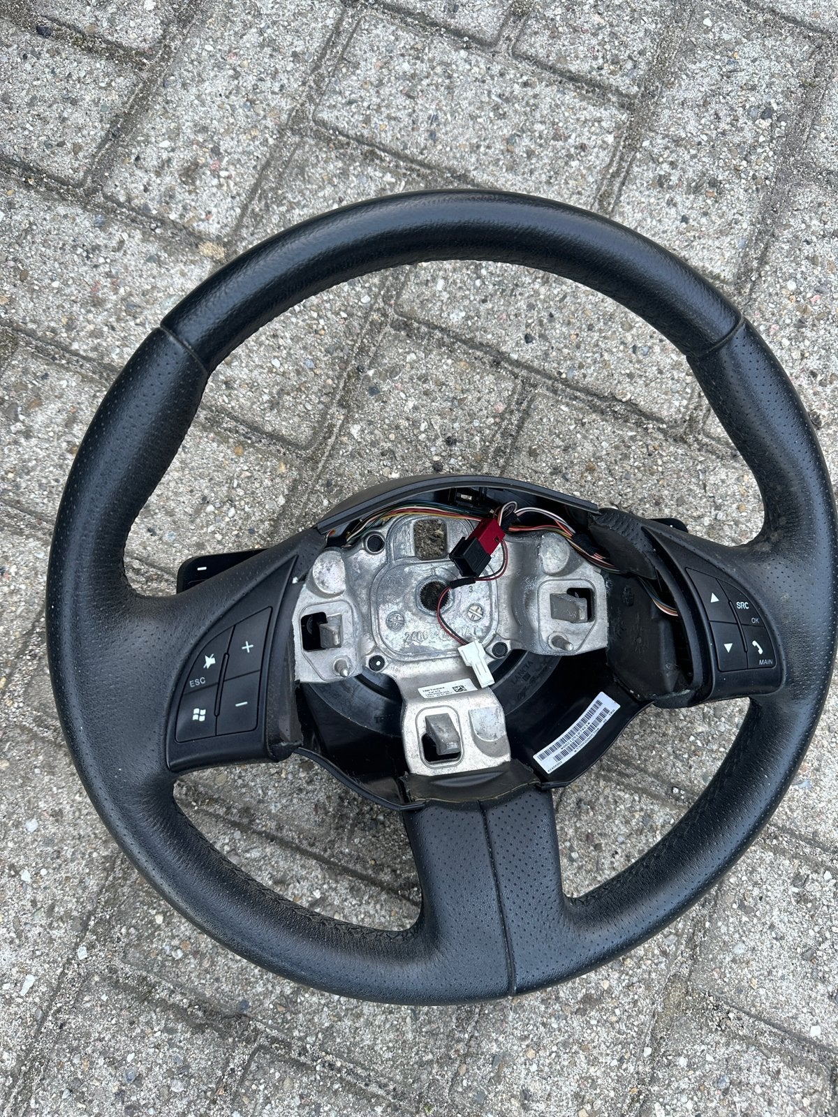 Fiat 500 Stuurwiel met bediening - Gebruikt, Auto-onderdelen, Ophalen of Verzenden, Gebruikt, Fiat
