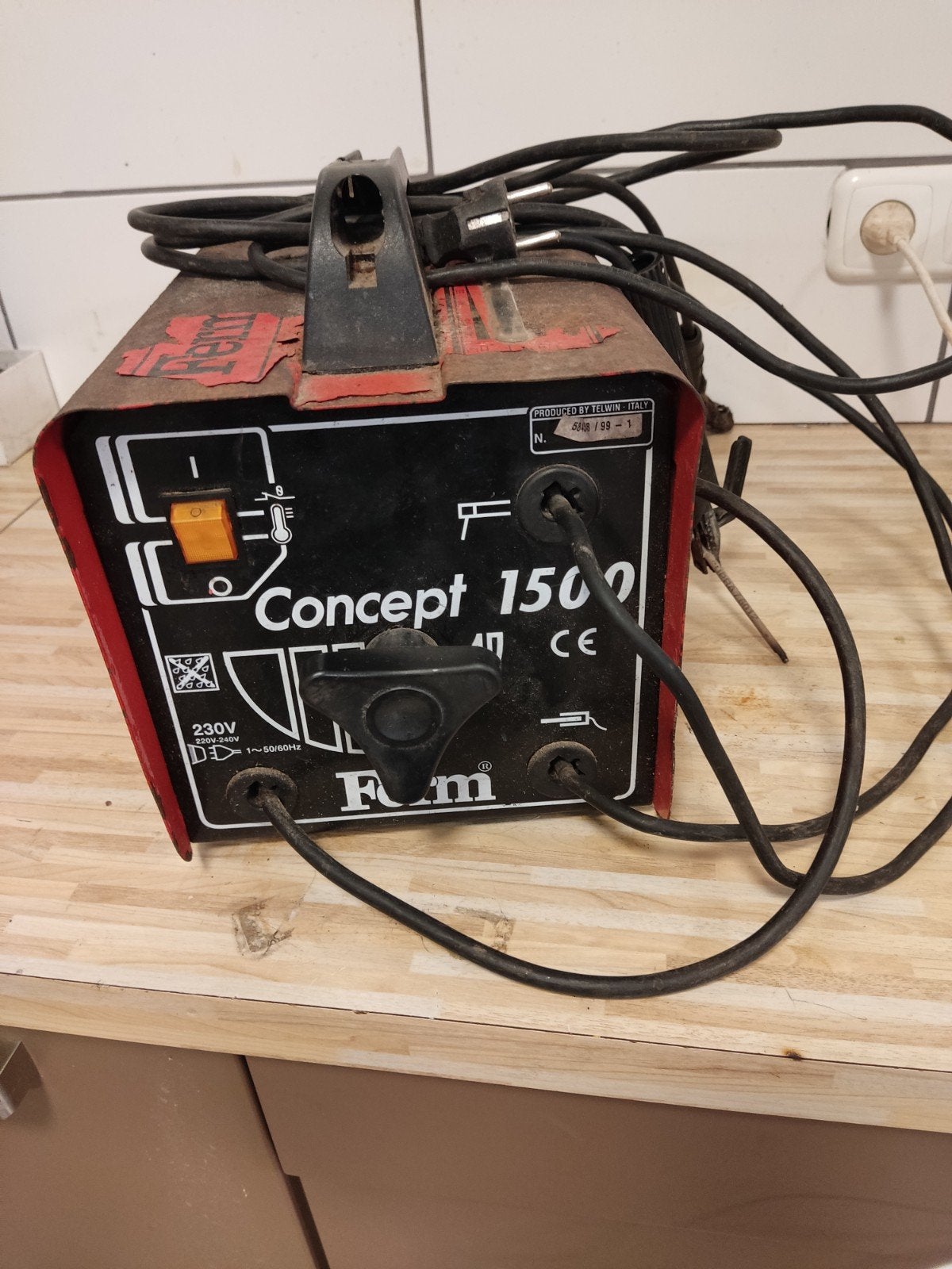 lasapparaat, Doe-het-zelf en Verbouw, Gereedschap | Lasapparaten, Ophalen, Gebruikt, Elektroden