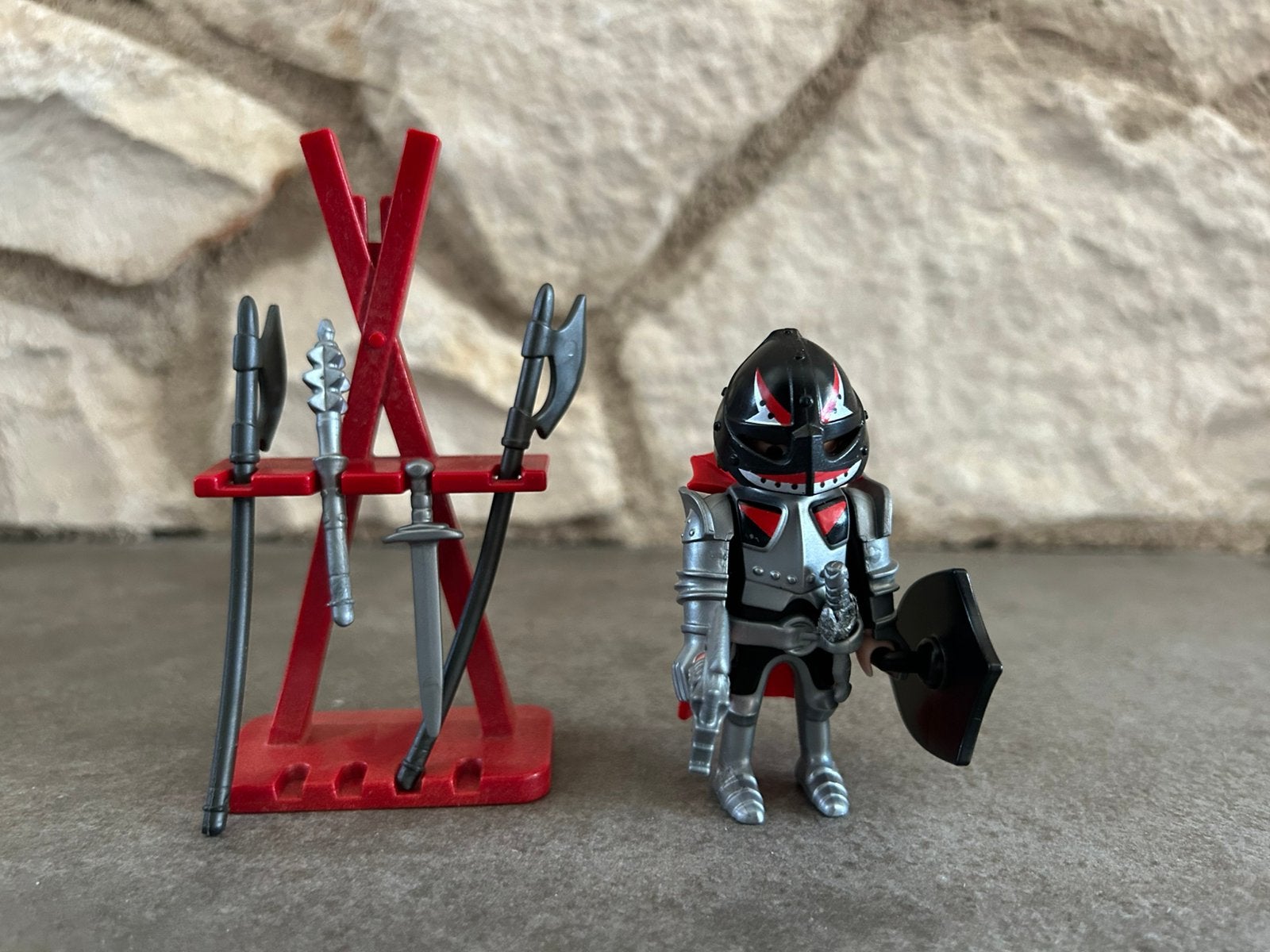 Playmobil ridder met wapens 5409, Ophalen of Verzenden, Zo goed als nieuw
