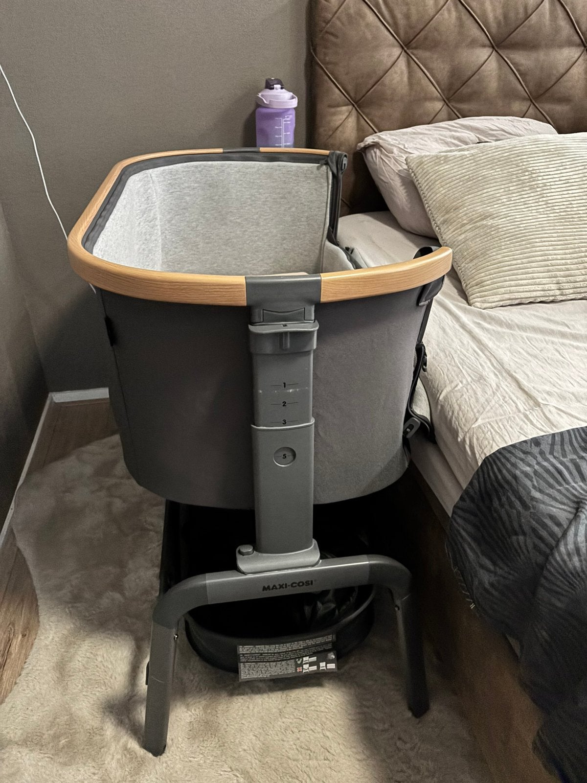 Maxi Cosi Co-sleeper incl. beddengoed, aerosleep & tas, Ophalen, Zo goed als nieuw, Wieg