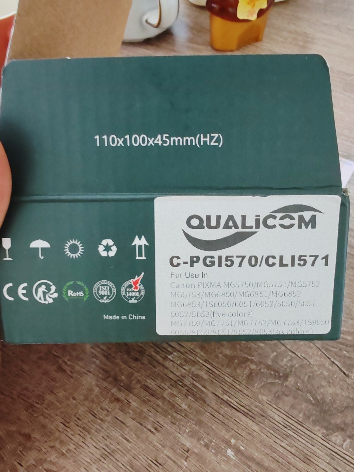 Nieuwe inktcartridges voor Canon printers (PGI-570/CLI-571), Ophalen of Verzenden, Nieuw, Cartridge, QUALICOM