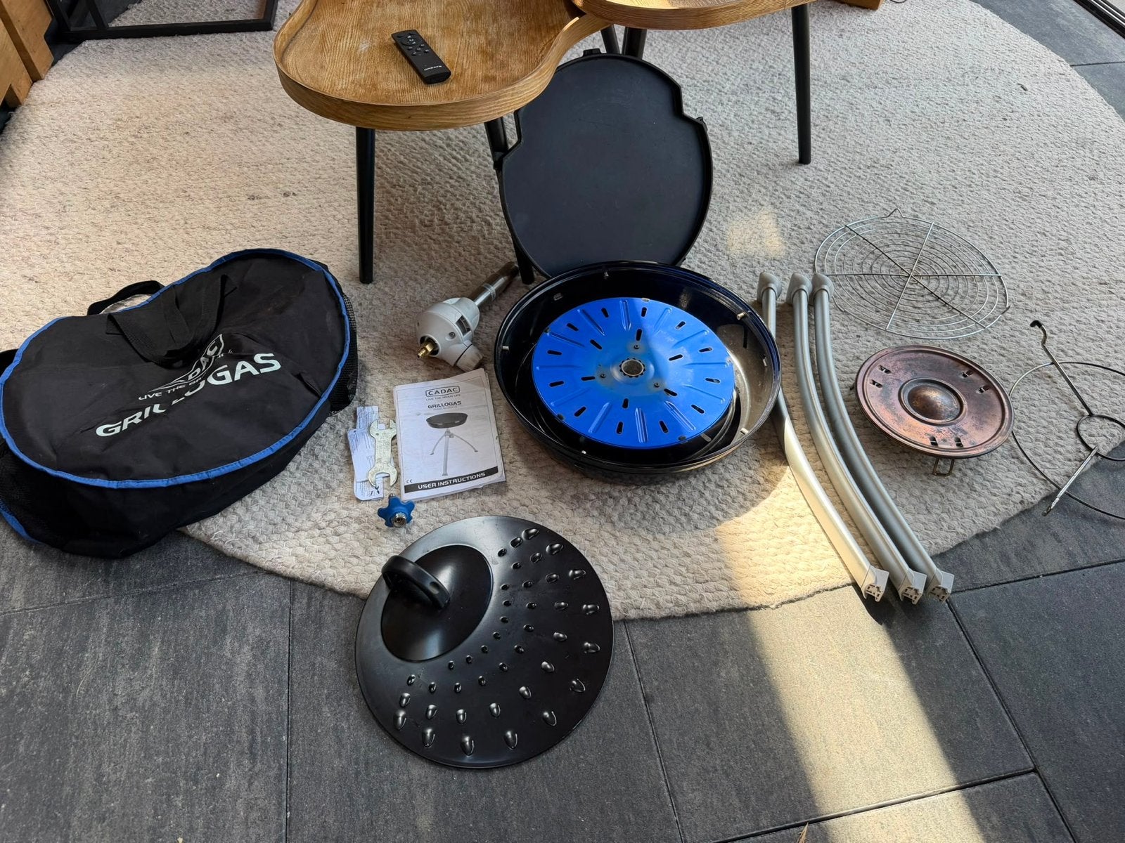 Cadac Grillogas 740T-13 draagbare gasbarbecue, Ophalen, Gebruikt