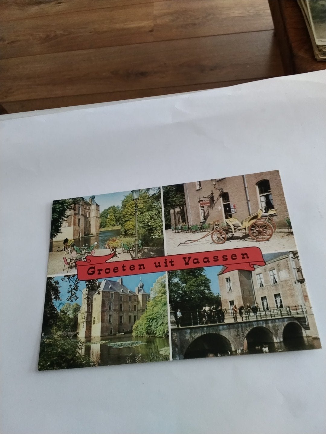 Ansichtkaart Groeten uit Vaassen - Gelopen, Verzamelen, Ophalen of Verzenden