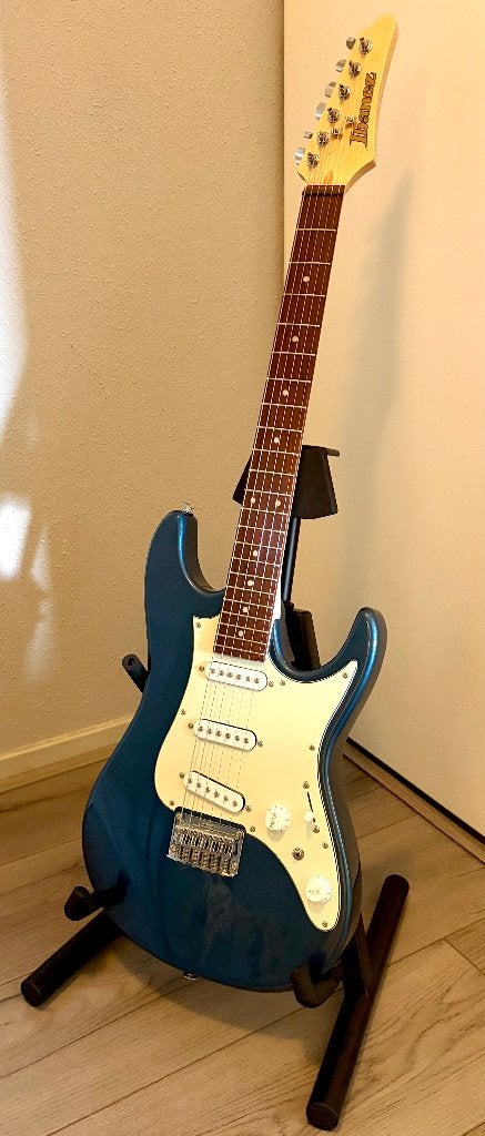 Ibanez AZ Essentials AZES31-AOC Arctic Ocean Metallic, Ophalen, Zo goed als nieuw, Solid body, Ibanez