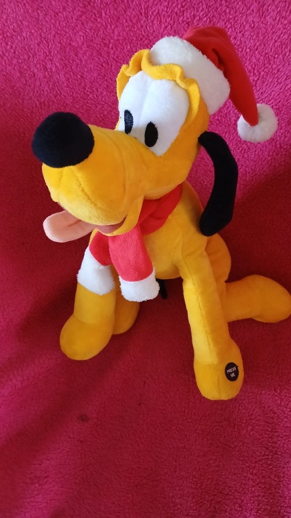 DISNEY PLUTO MET GELUID, Ophalen of Verzenden, Zo goed als nieuw, Overige typen