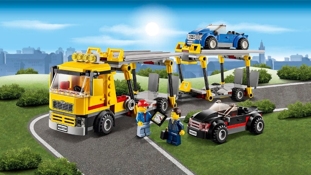 Lego City 60060 Autotransport, Kinderen en Baby's, City, Lego, Inclusief instructies, Ophalen of Verzenden