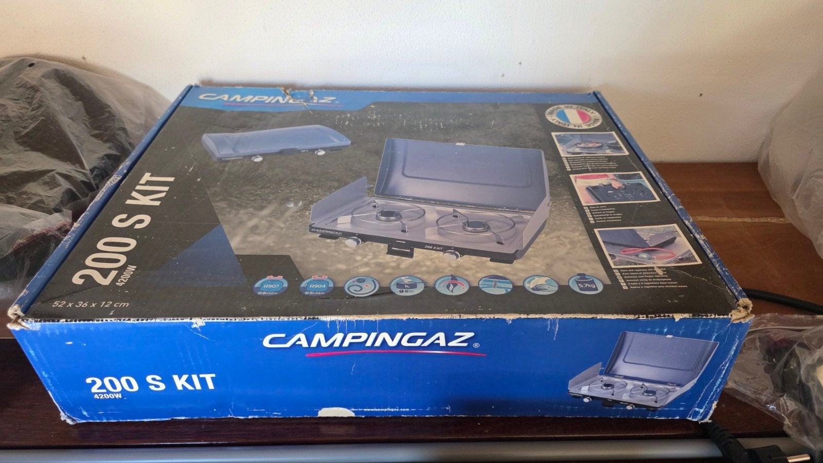 Campingaz 200 S Kit Kooktoestel incl. 2 gasflessen, Ophalen, Zo goed als nieuw