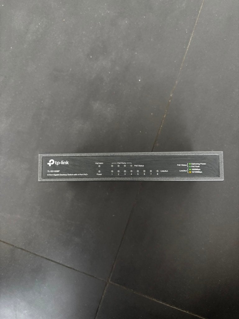 TP-Link TL-SG1008P 8-poorts Gigabit PoE Switch, Ophalen of Verzenden, Gebruikt